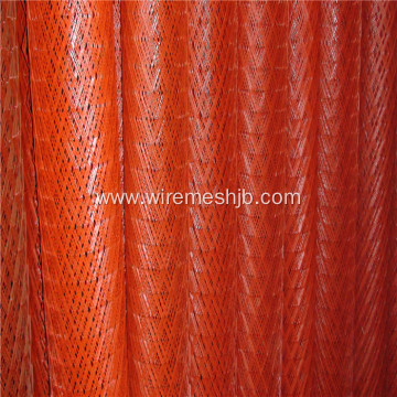 1.2mm Thick Red Expanded Metal Mesh